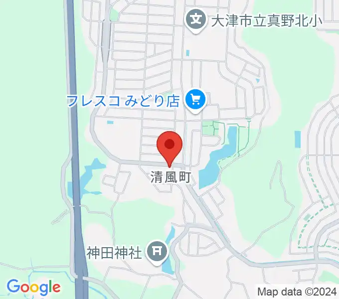 木のクラフトと笛 七曜工房の地図