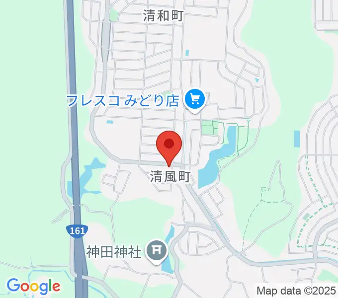 木のクラフトと笛 七曜工房の地図