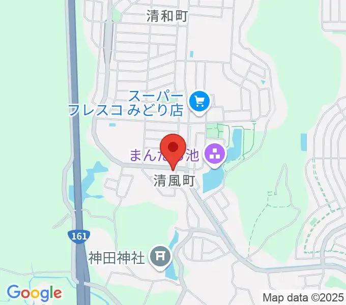 木のクラフトと笛 七曜工房の地図