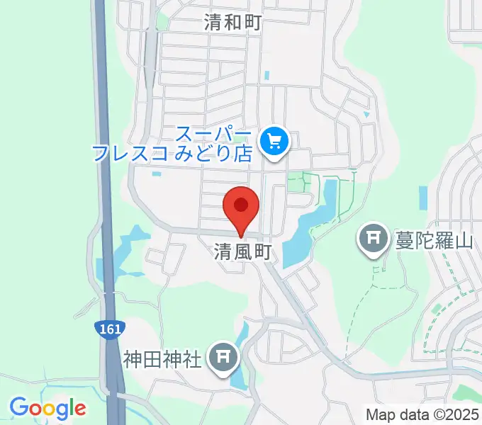 木のクラフトと笛 七曜工房の地図