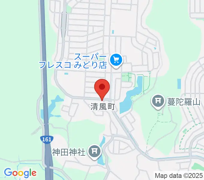 木のクラフトと笛 七曜工房の地図