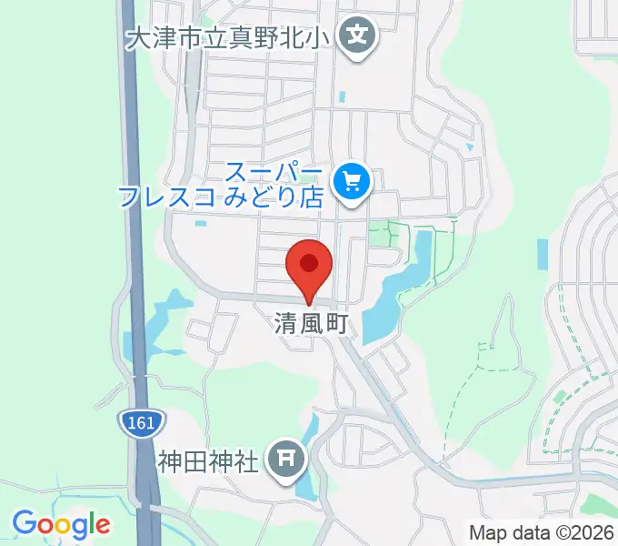 木のクラフトと笛 七曜工房の地図