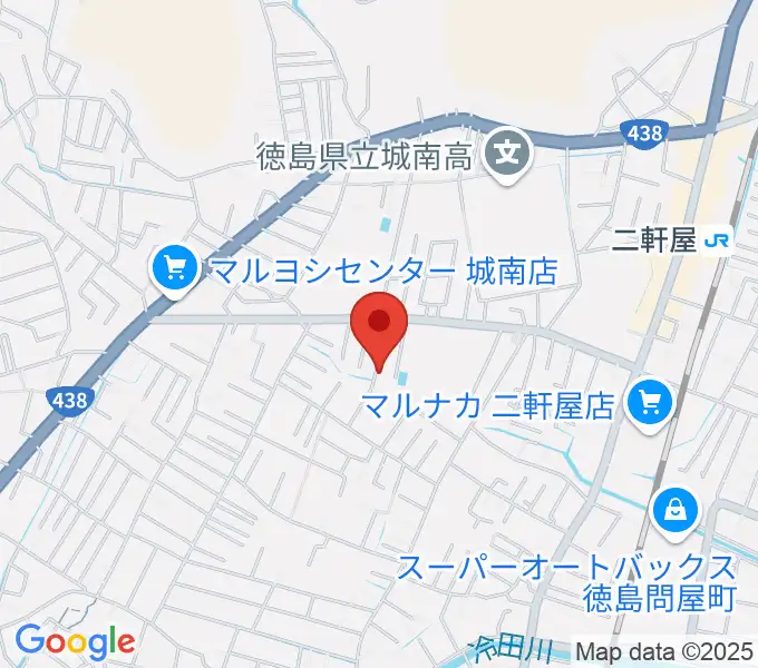 ミュージックラボ メロディアの地図