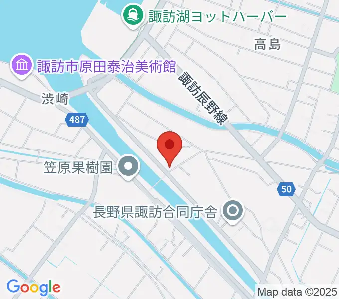 琴光堂和楽器店の地図