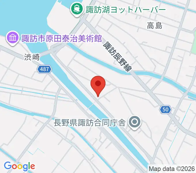 琴光堂和楽器店の地図