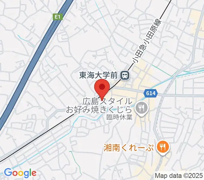HiP-Sound秦野本店 音楽教室の地図