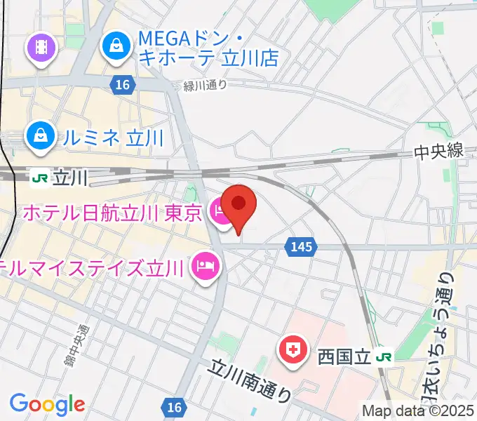 日本和楽器製造の地図