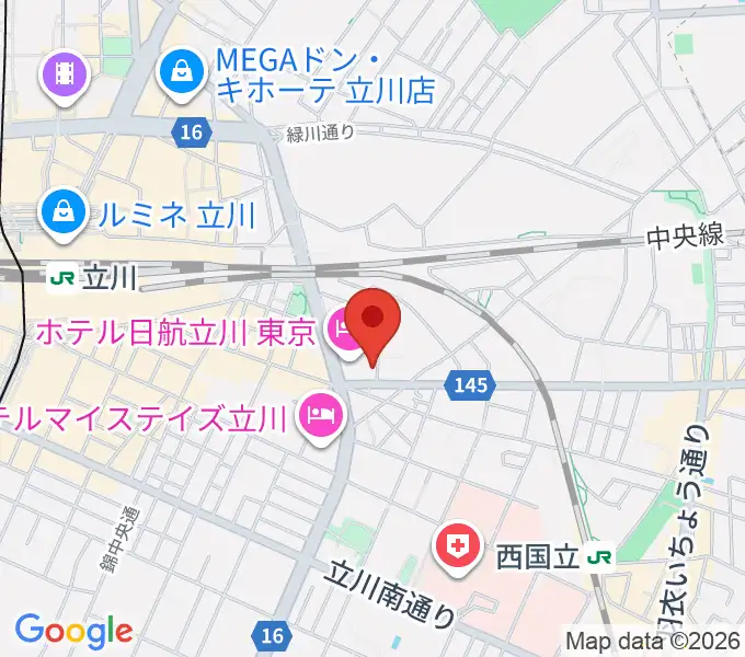 日本和楽器製造の地図