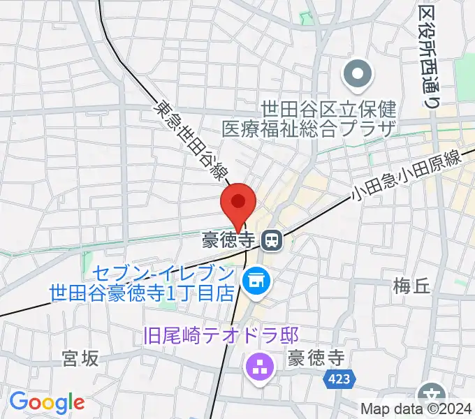 リューテリア・ガンの地図