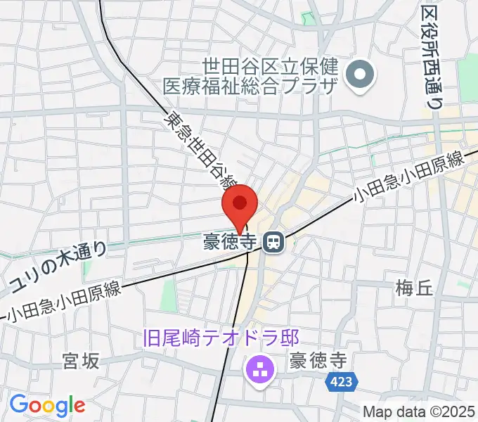 リューテリア・ガンの地図
