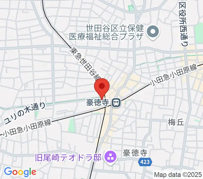 リューテリア・ガンの地図