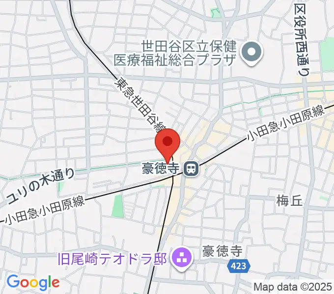 リューテリア・ガンの地図