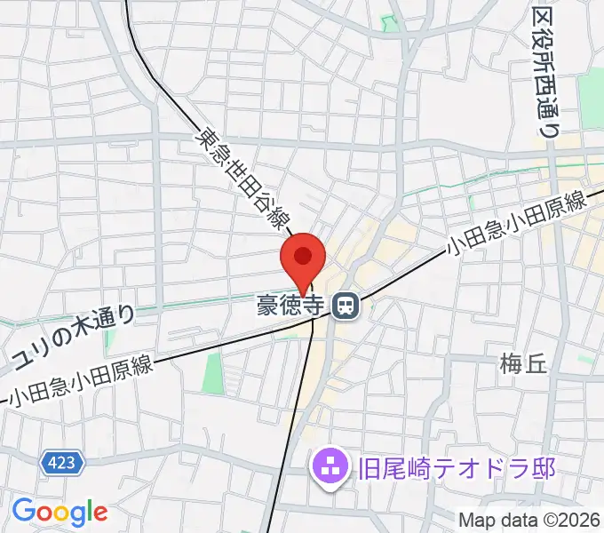 リューテリア・ガンの地図