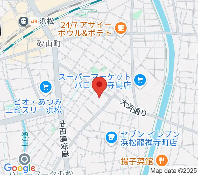 カワイ音楽学園の地図
