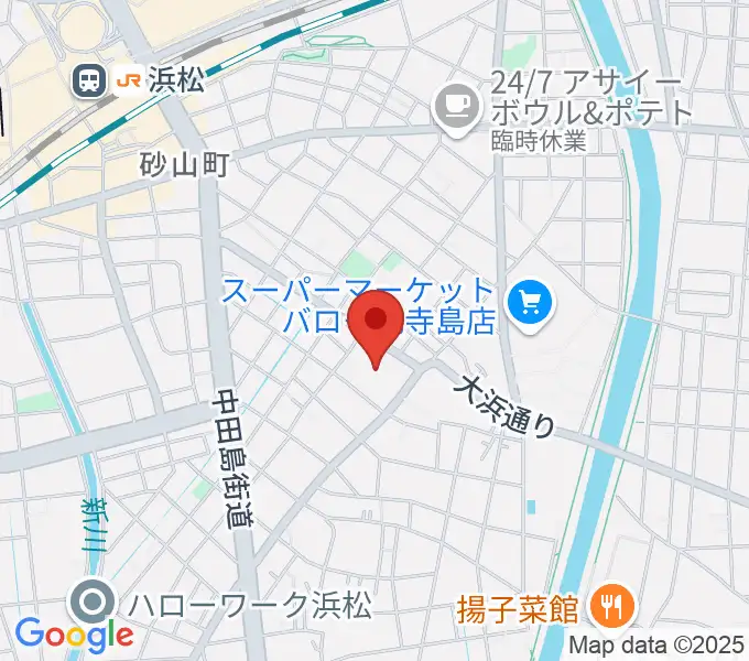 カワイ音楽学園の地図