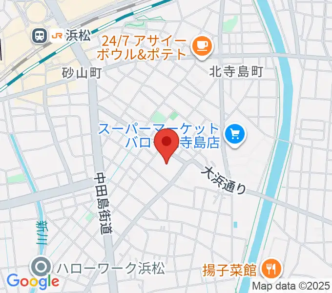 カワイ音楽学園の地図