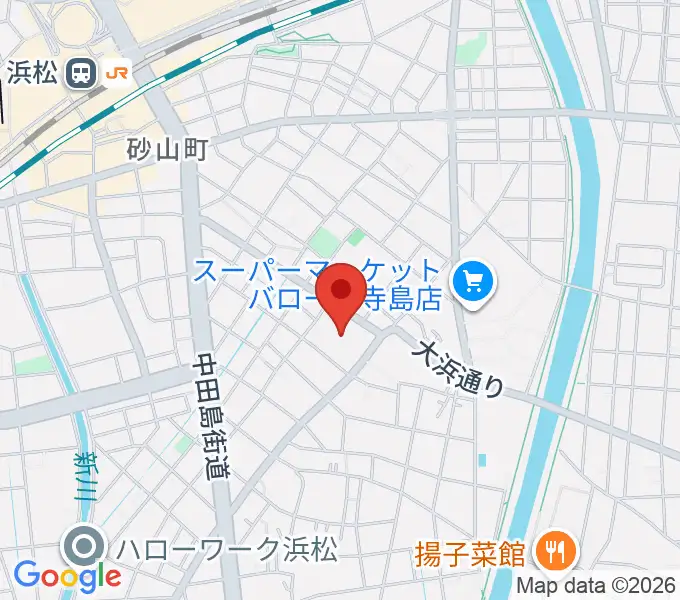 カワイ音楽学園の地図