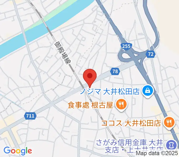 邦星堂和楽器店の地図