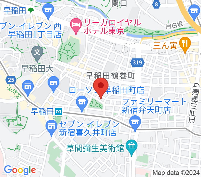 TOKYO麻布ミュージックセンター 新宿教室の場所