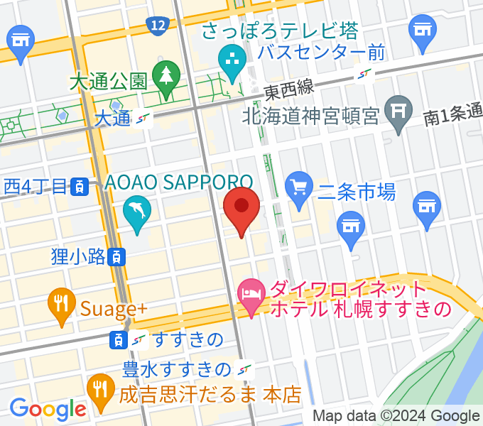 BIGBOSS札幌の場所