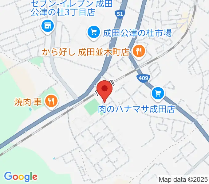 高橋音楽教室の地図