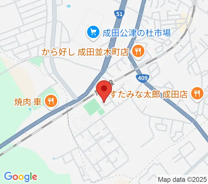 高橋音楽教室の地図