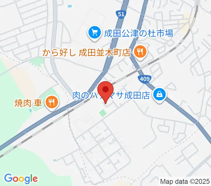 高橋音楽教室の地図