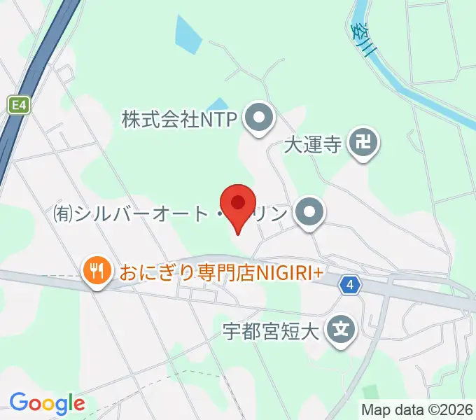 スズキ・メソード宇都宮支部の地図