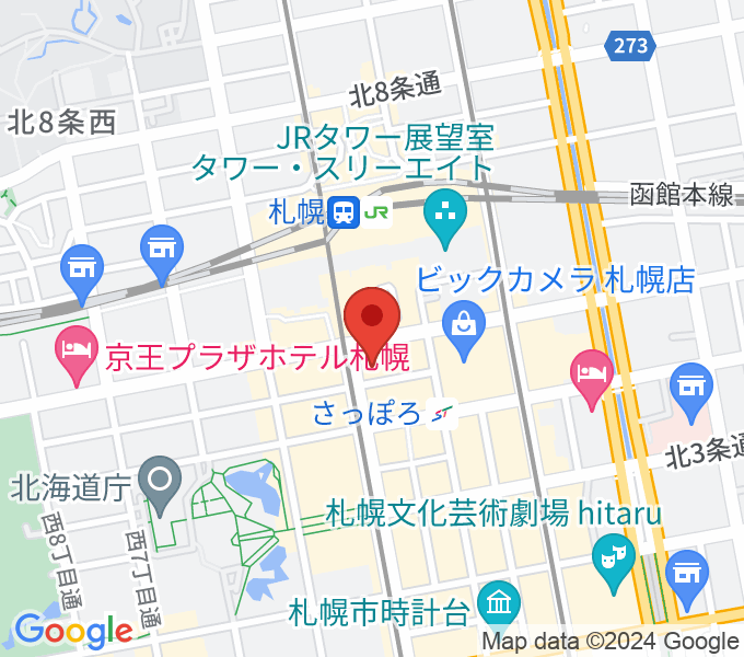 シアーミュージック 札幌校の場所