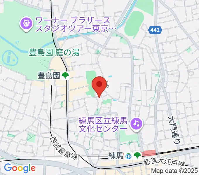 練馬アルページュピアノ教室の地図