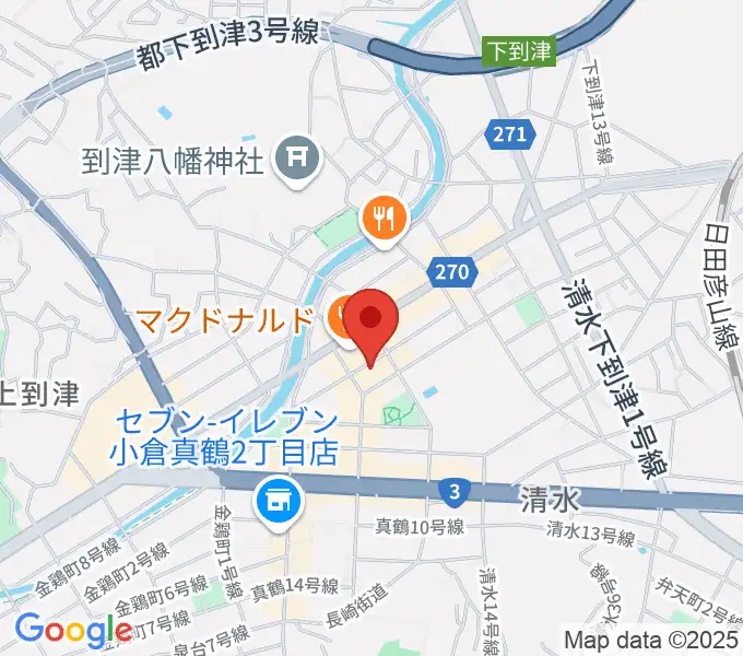スズキ・メソード北九州ヴァイオリン・チェロ教室の地図