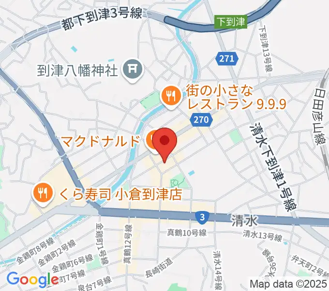 スズキ・メソード北九州 ヴァイオリン教室の地図