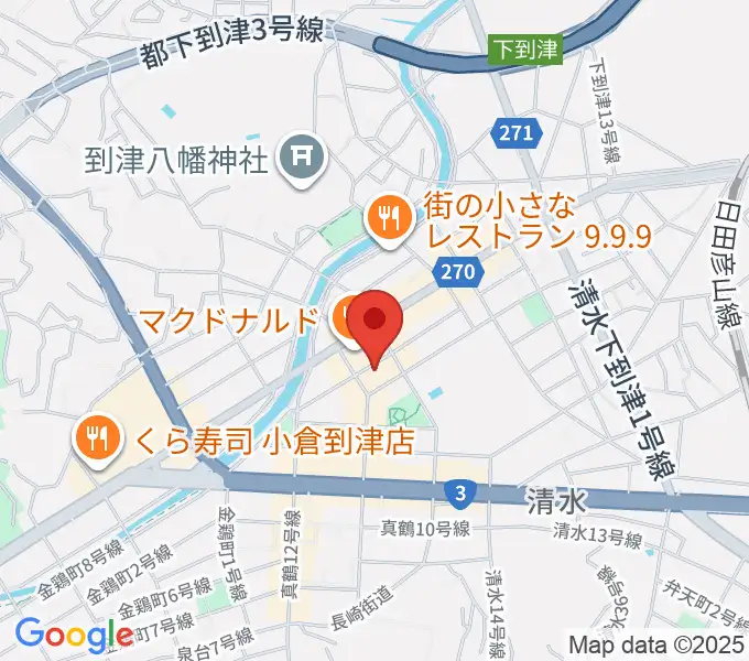 スズキ・メソード北九州 ヴァイオリン教室の地図