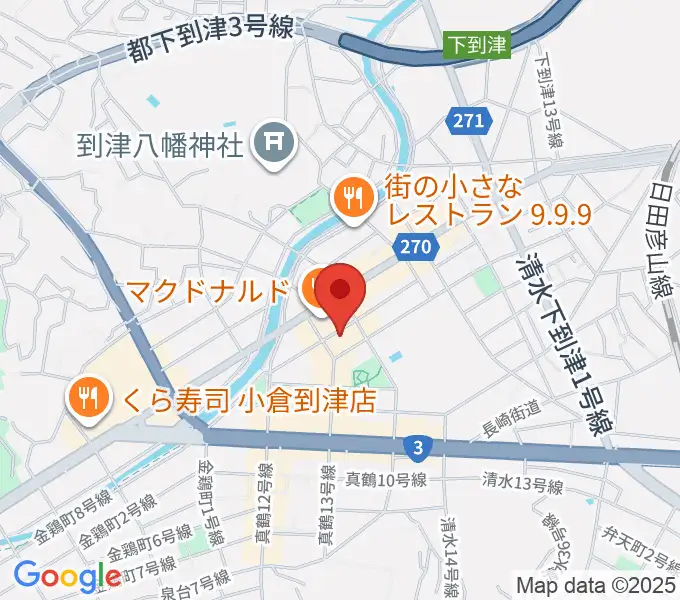 スズキ・メソード北九州 ヴァイオリン教室の地図