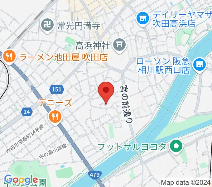 スズキメソード 杉山ヴァイオリン教室の地図