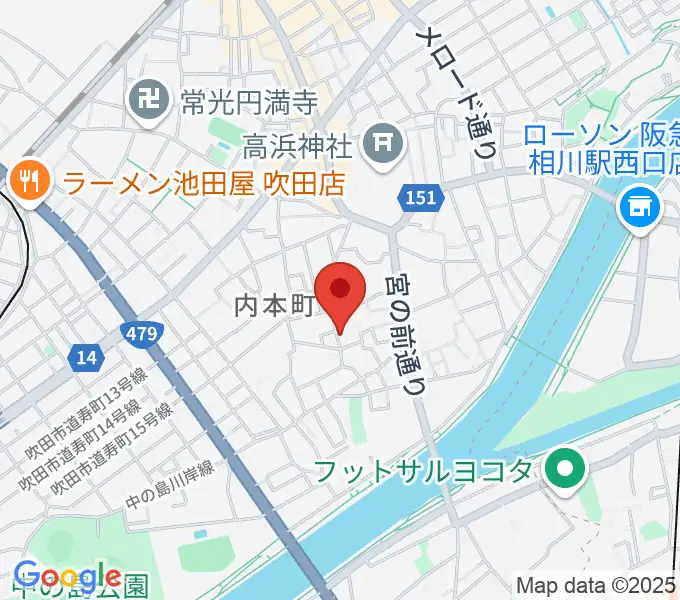 スズキメソード 杉山ヴァイオリン教室の地図