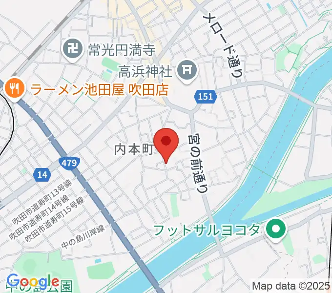 スズキメソード 杉山ヴァイオリン教室の地図