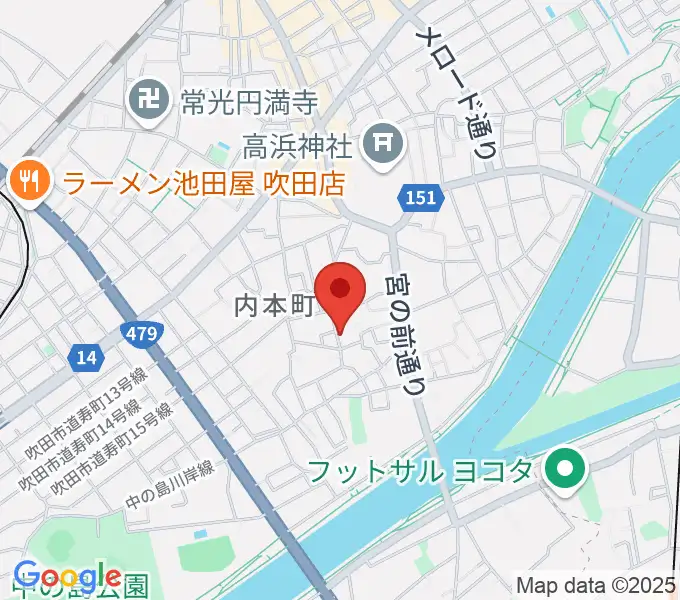 スズキメソード 杉山ヴァイオリン教室の地図
