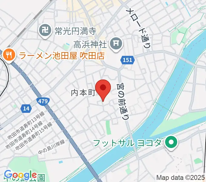 スズキメソード 杉山ヴァイオリン教室の地図