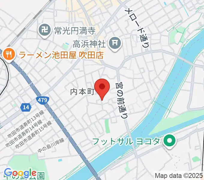 スズキメソード 杉山ヴァイオリン教室の地図