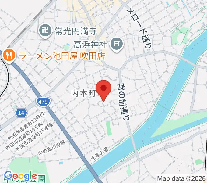 スズキメソード 杉山ヴァイオリン教室の地図