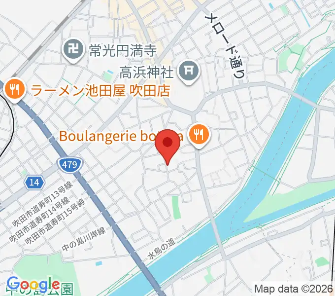 スズキメソード 杉山ヴァイオリン教室の地図