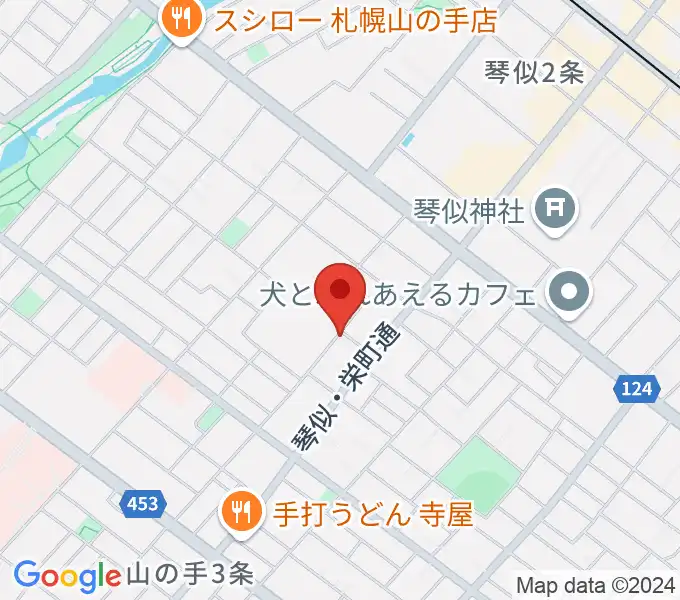 鈴木聡ヴァイオリン工房の地図