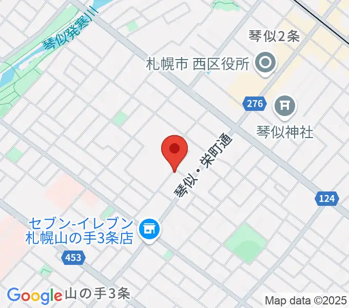 鈴木聡ヴァイオリン工房の地図