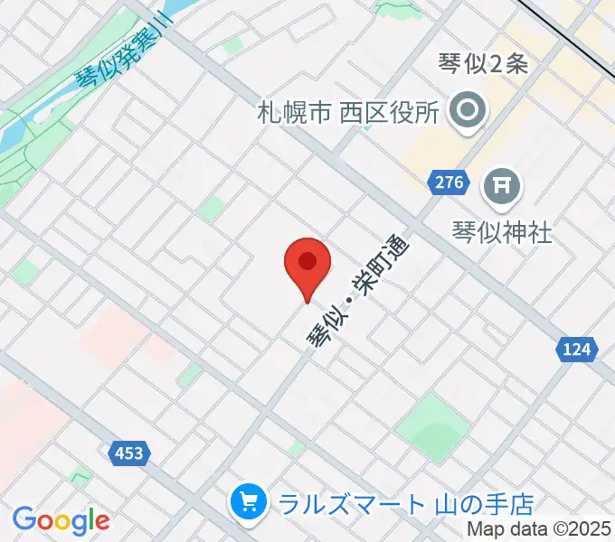 鈴木聡ヴァイオリン工房の地図