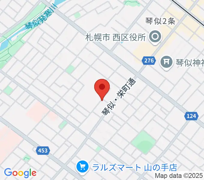 鈴木聡ヴァイオリン工房の地図