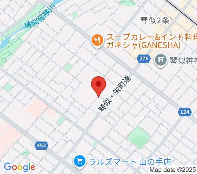 鈴木聡ヴァイオリン工房の地図