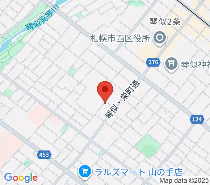 鈴木聡ヴァイオリン工房の地図