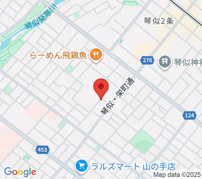 鈴木聡ヴァイオリン工房の地図