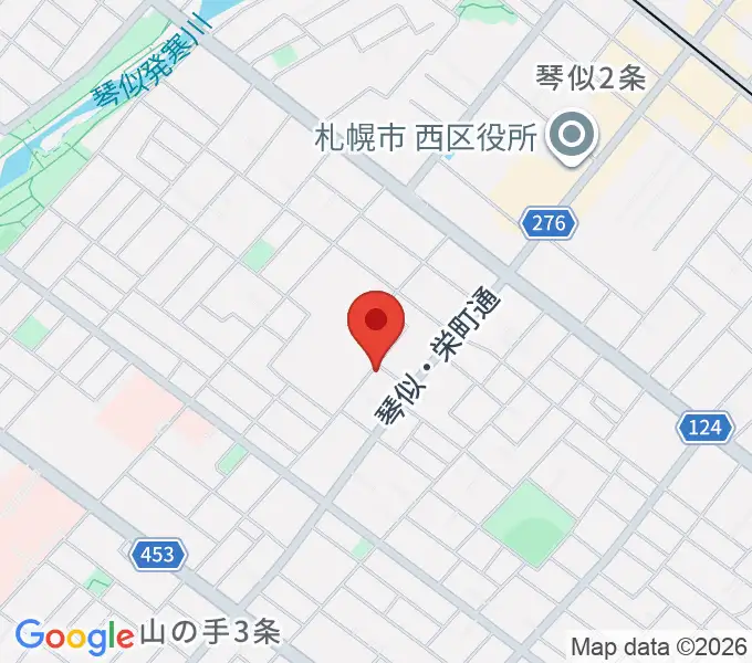 鈴木聡ヴァイオリン工房の地図